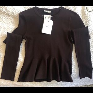 A.L.C. Plum Alex Sweater